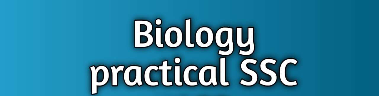 biology practical ssc 2026, ssc 2026 biology practical, ssc biology practical 2026, ssc 2026 practical biology